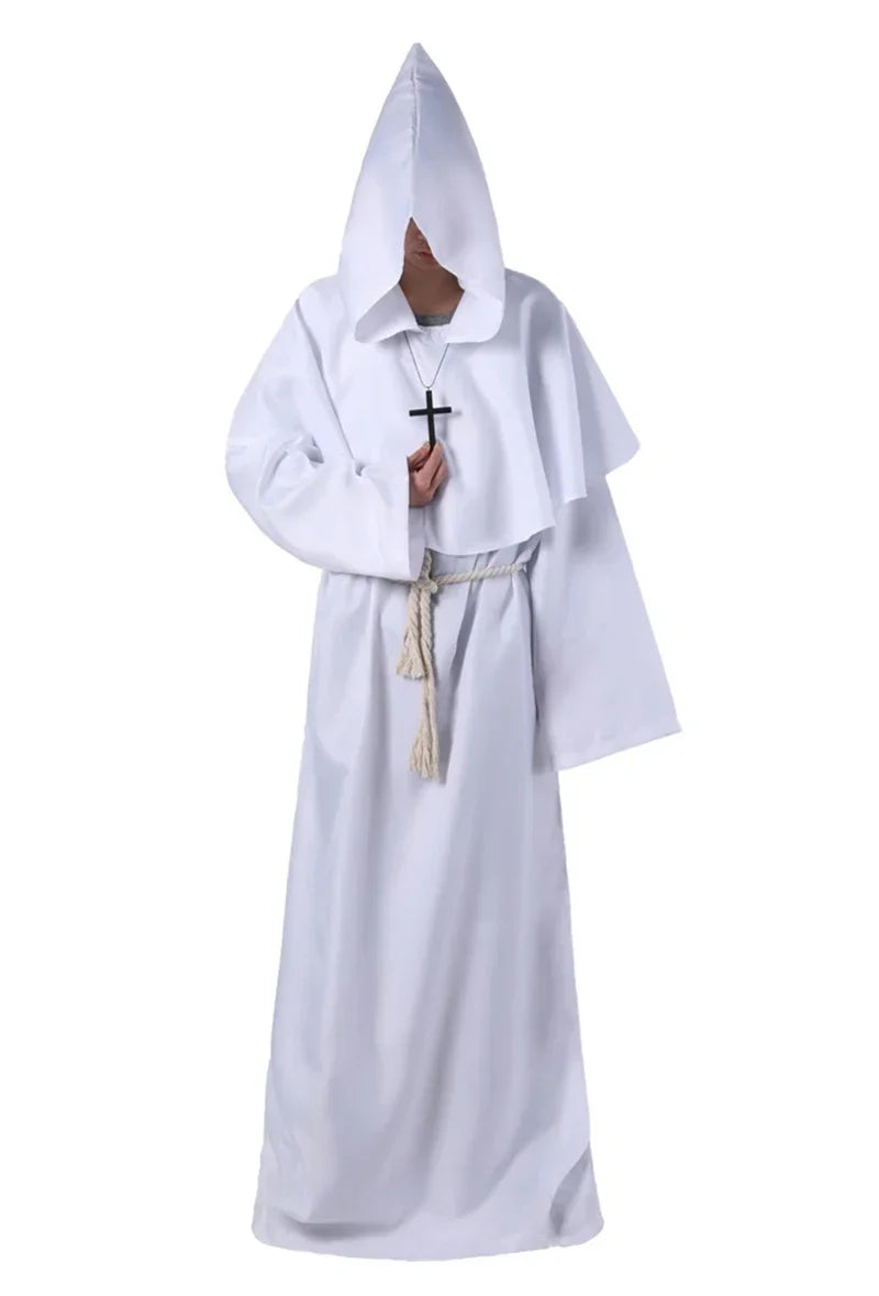 Mystic Monk Hooded Robe Costume for Halloween ATHLEXES