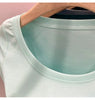 Cotton U-Neck Slimming Summer Tee for Women ATHLEXES