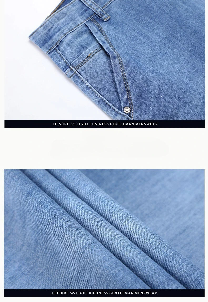 SummerStyle Men's Straight Denim Jeans ATHLEXES