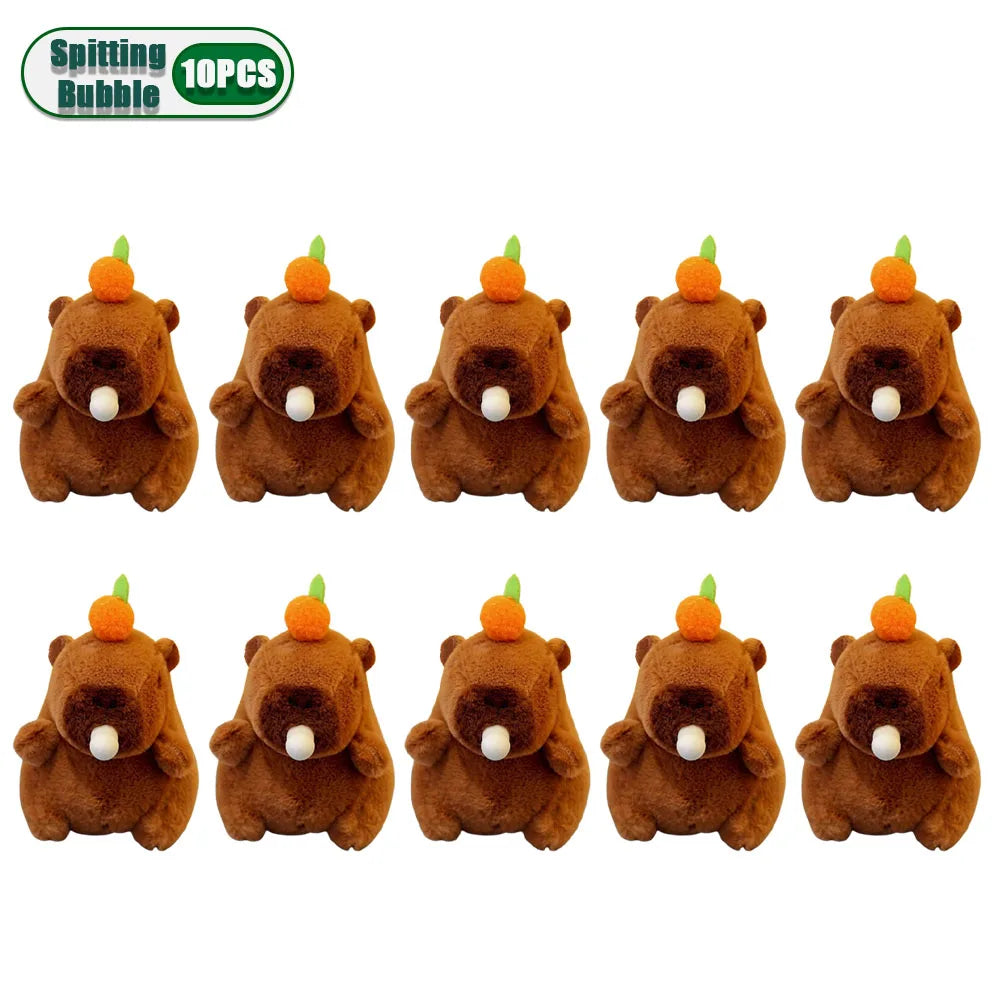 Plush Capybara Keychain Pendant Toy ATHLEXES