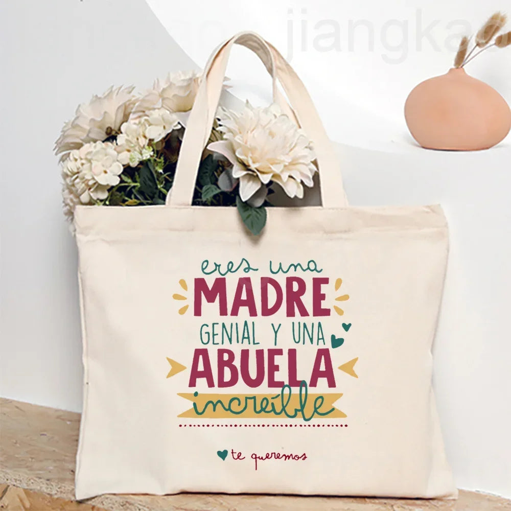 Bulldog Love Canvas Tote Bag ATHLEXES