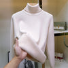 Korean Style Velvet Turtleneck Sweater for Women ATHLEXES
