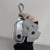 Colorful Teddy Dog Leather Keychain Pendant ATHLEXES