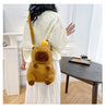 Kawaii Capybara Plush Backpack for Kids ATHLEXES