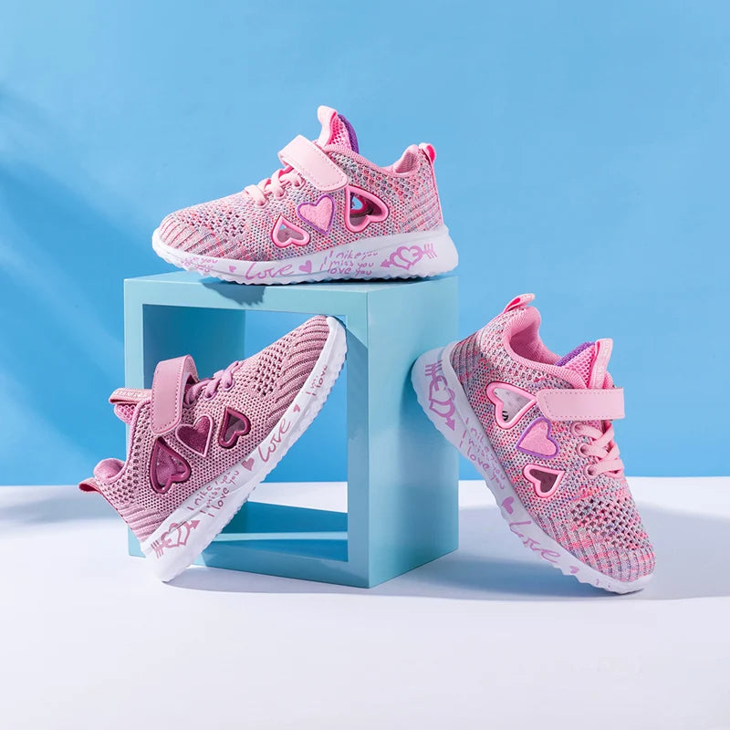 BreezyStep Kids Light Mesh Sneakers ATHLEXES