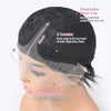 Bouncy Afro Pixie Cut Wig with Bangs ATHLEXES