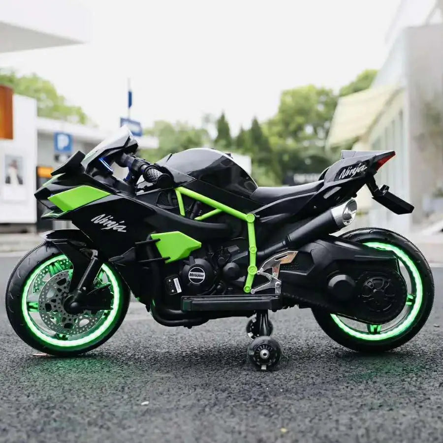 Kids 1.1M Electric Two-Wheel Rechargeable Motorcycle ATHLEXES