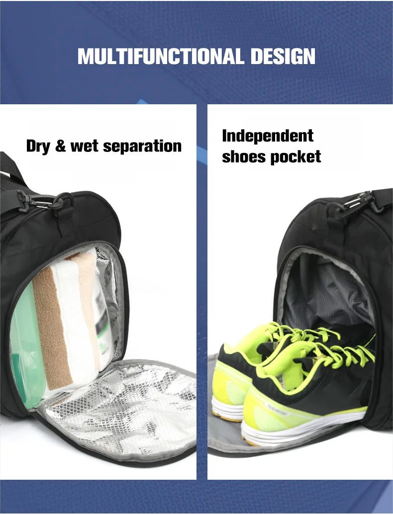 IX Premium Wet Dry Fitness Gym Bag for Travel ATHLEXES