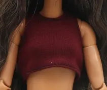 Curvy Barbie Fashion Set with T-Shirt and Pants ATHLEXES