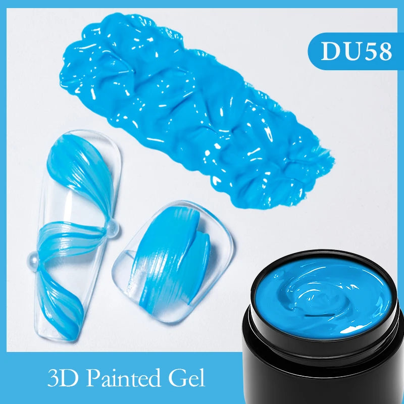 Mtssii 8ml Clear Nail Gel Art Extension & Carving Varnish ATHLEXES