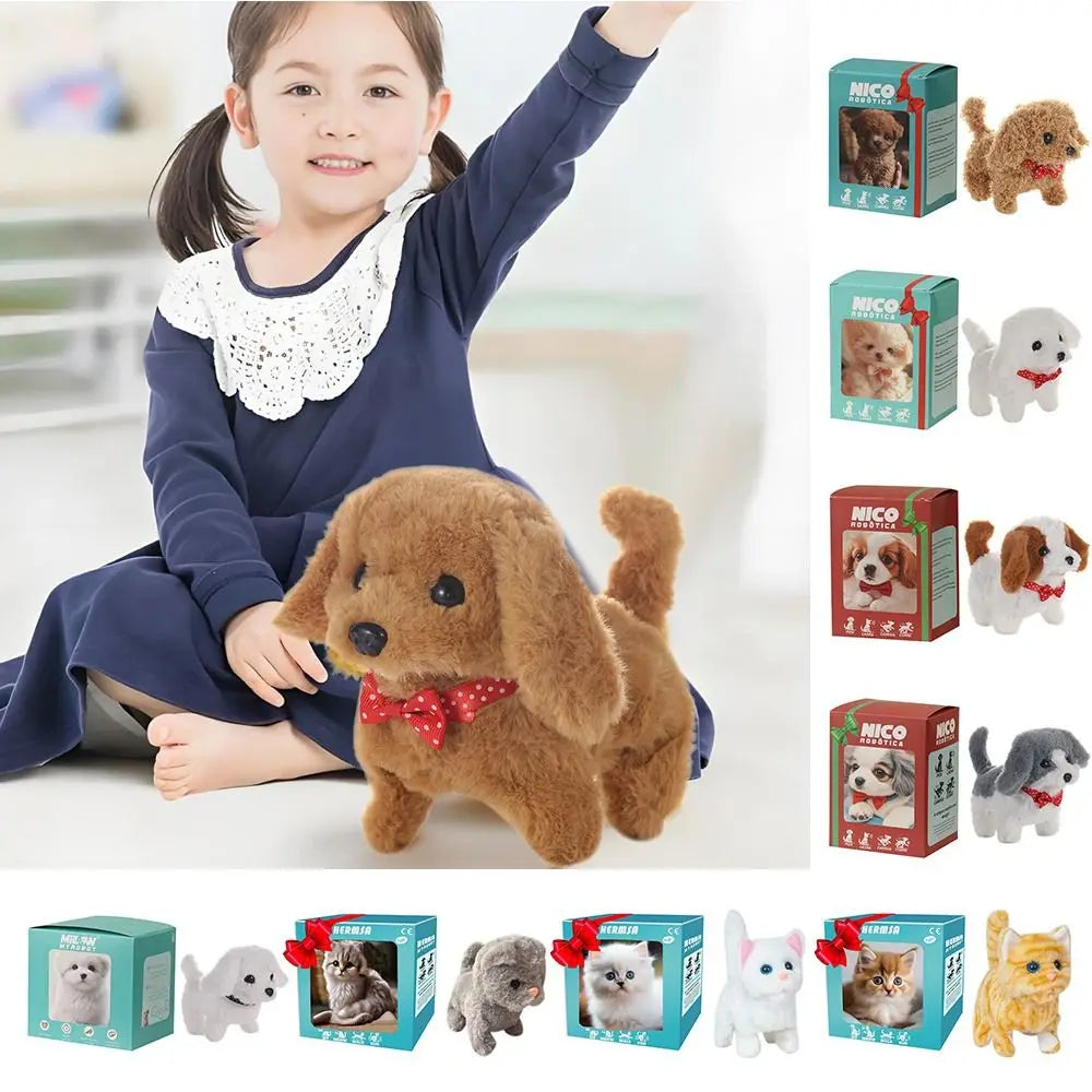 Plush Interactive Walking Robot Puppy Toy ATHLEXES