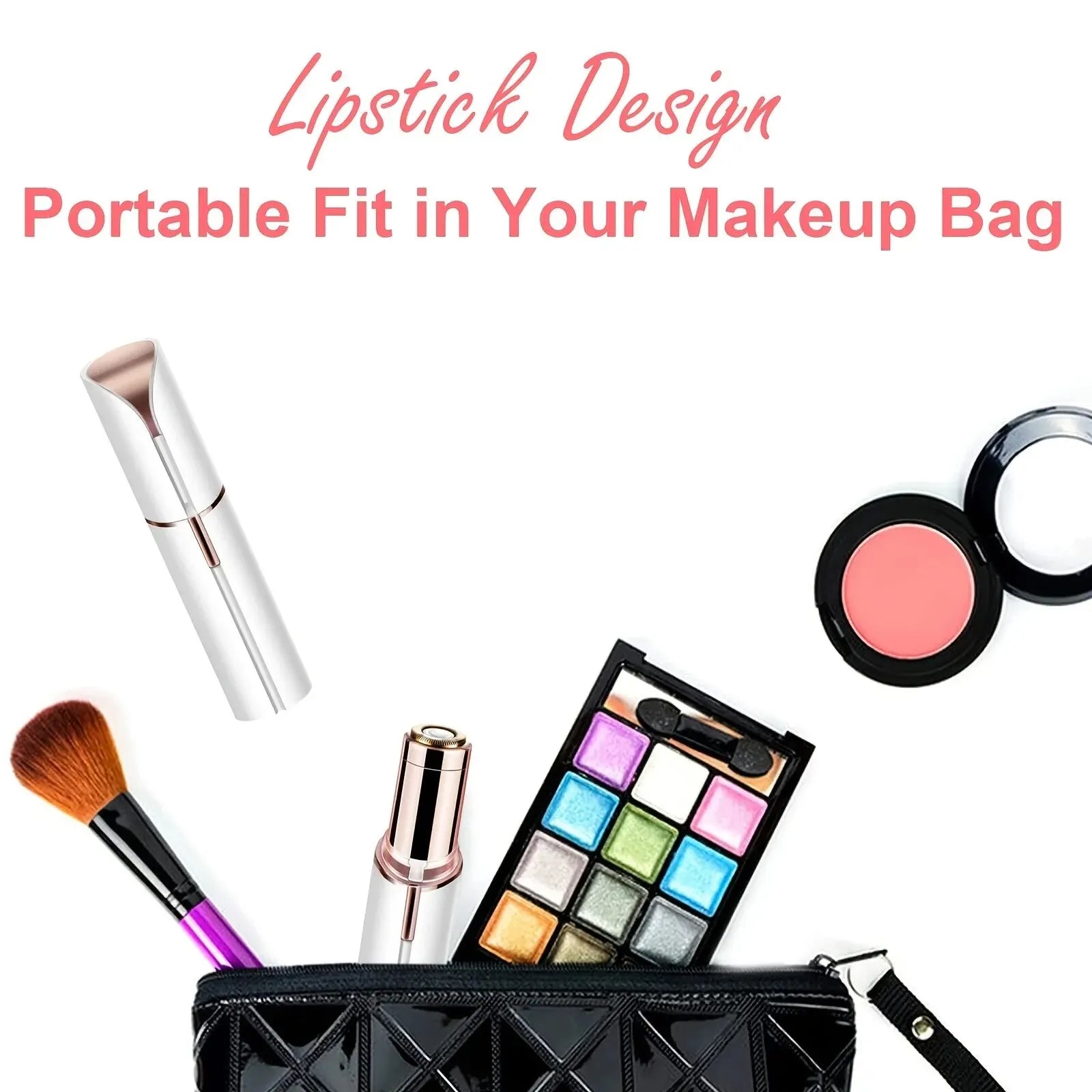 LuxeGlow Portable Lipstick Hair Remover ATHLEXES