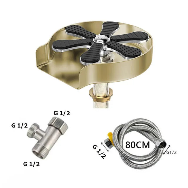 EcoClean Stainless Steel Cup Rinser ATHLEXES