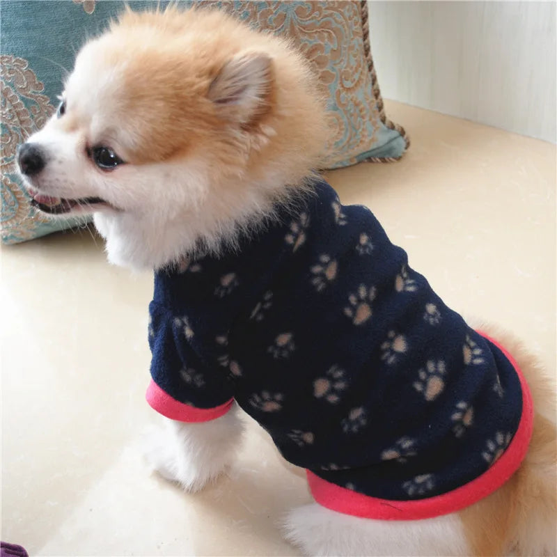 ChicWarm Fleece Dog Sweaters for Winter Chihuahua Comfort ATHLEXES