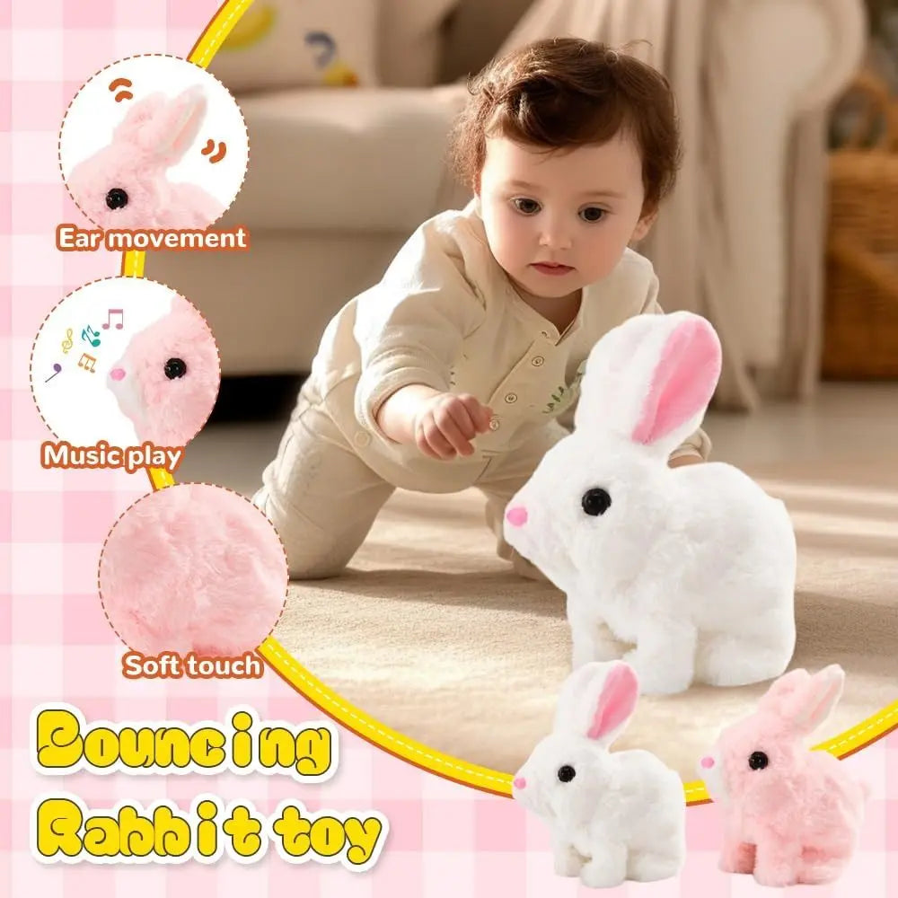 Interactive Plush Electric Bunny Toy ATHLEXES