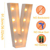 Giant LED Letter Light Box for Events & Decor ATHLEXES