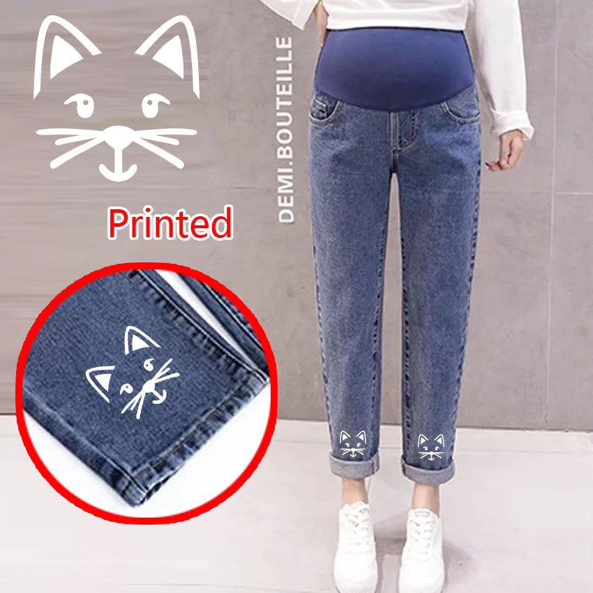 Maternity Chic High Waist Boyfriend Jeans ATHLEXES