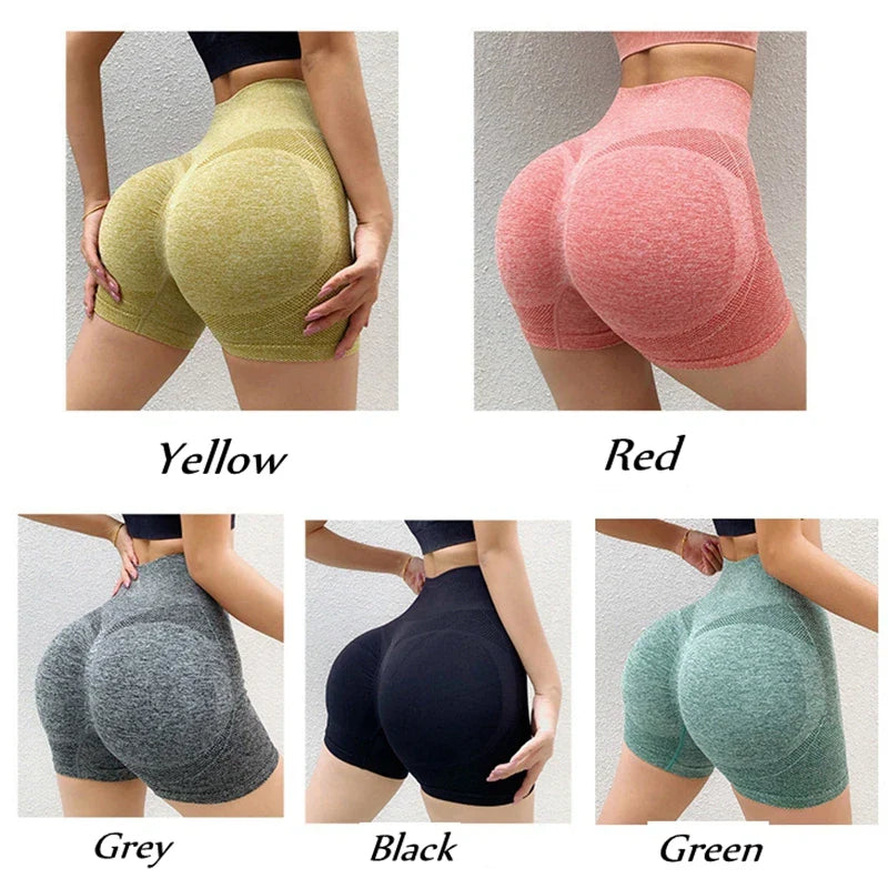 ElevateFit High Waist Workout Shorts by Jen. ATHLEXES
