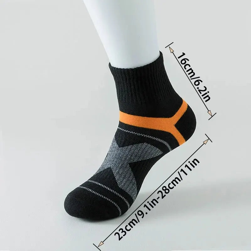 Trendy Cotton Sports Socks Set ATHLEXES