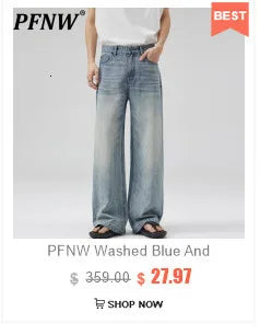 Vintage Style Wide Leg Men's Jeans ATHLEXES