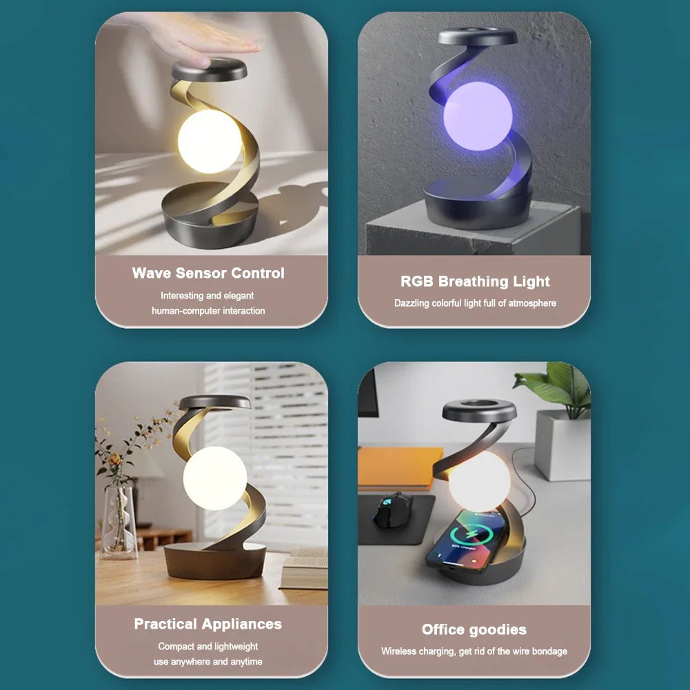 3D&nbsp;Levitating Moon Lamp ATHLEXES