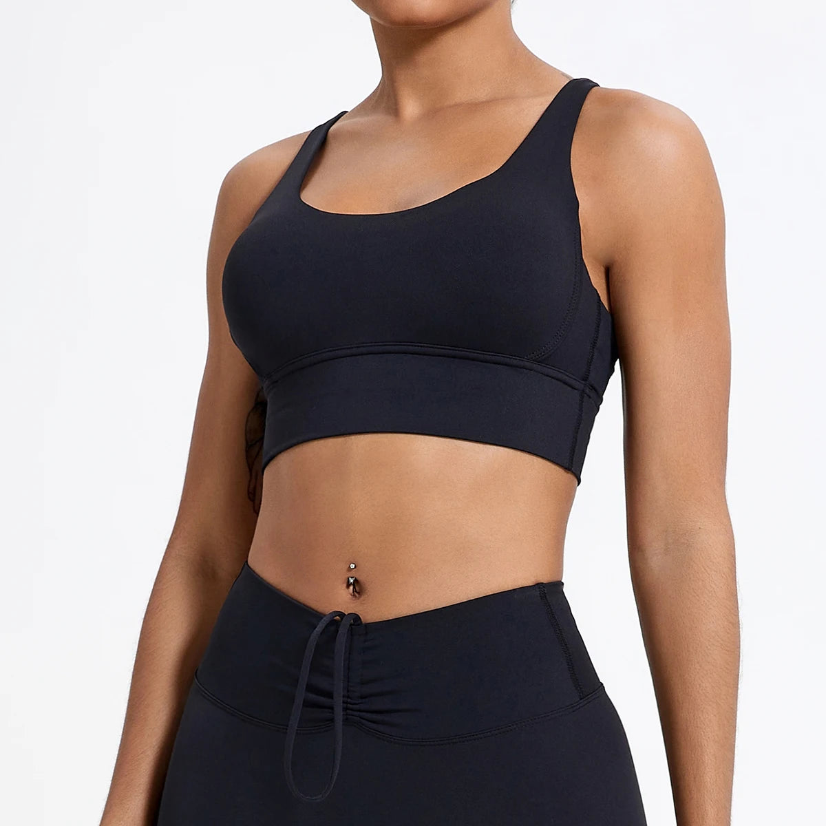 EliteFit Cross Back Sports Bra for Women ATHLEXES