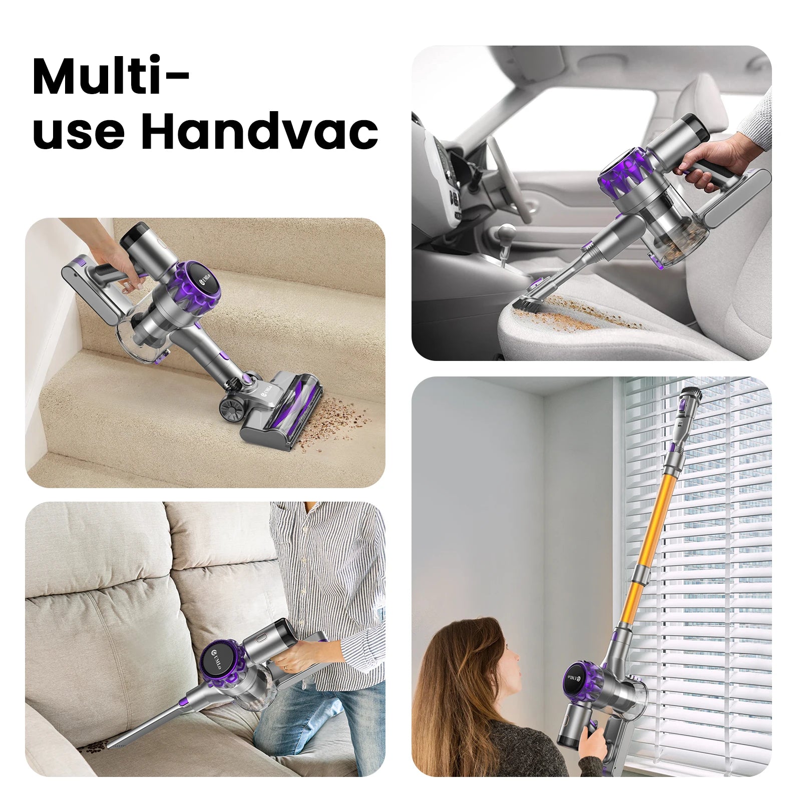 YISORA Ultra Power Cordless Vacuum Cleaner ATHLEXES