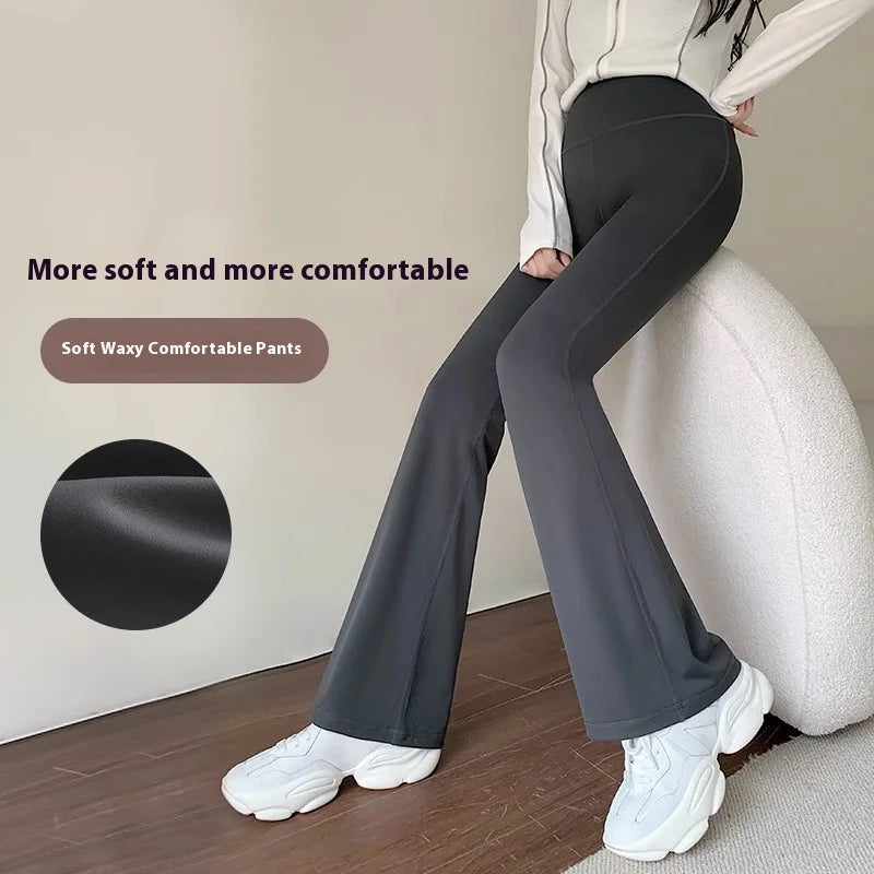 BellyComfort Flare Maternity Yoga Pants ATHLEXES