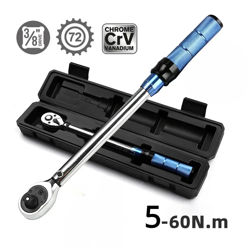 PrecisionPro 3/8 Inch Torque Wrench 5-60N m ATHLEXES