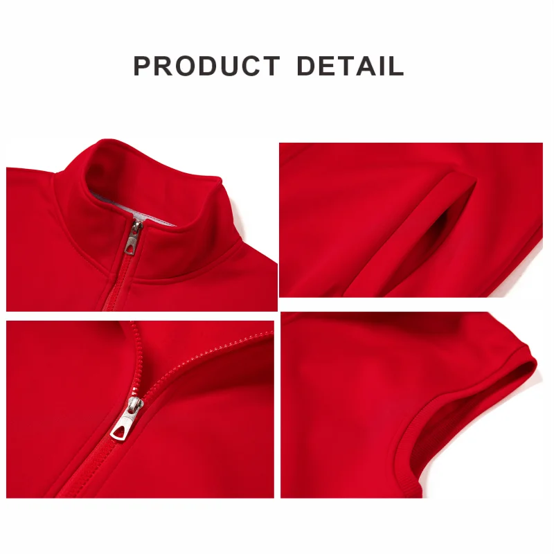 Custom Logo Winter Fleece Vest for Men and Women ATHLEXES