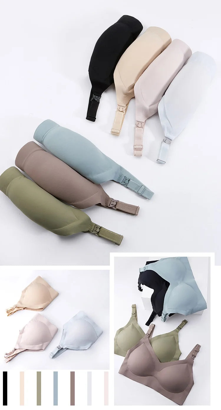 Ultra Thin Comfort Nursing Bra with Removable Pads ATHLEXES