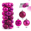 Charming 24pcs Mini Christmas Ball Ornaments Set ATHLEXES