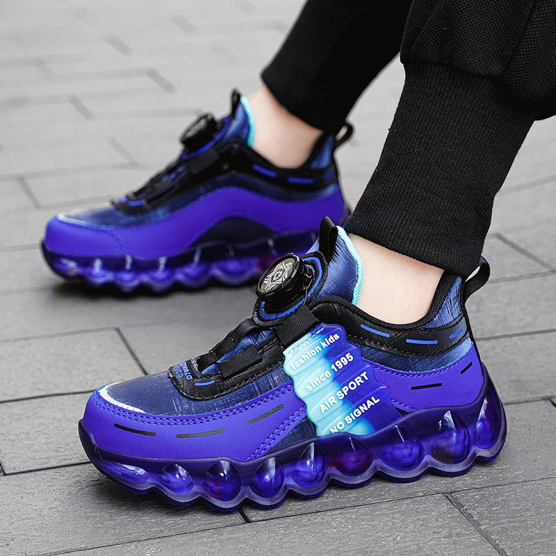 NBGAG Anti-Skid Leather Kids Sneakers ATHLEXES