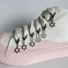 Chic Heart Tassel Boot Shoe Chain Jewelry for Trendy Sneakers ATHLEXES