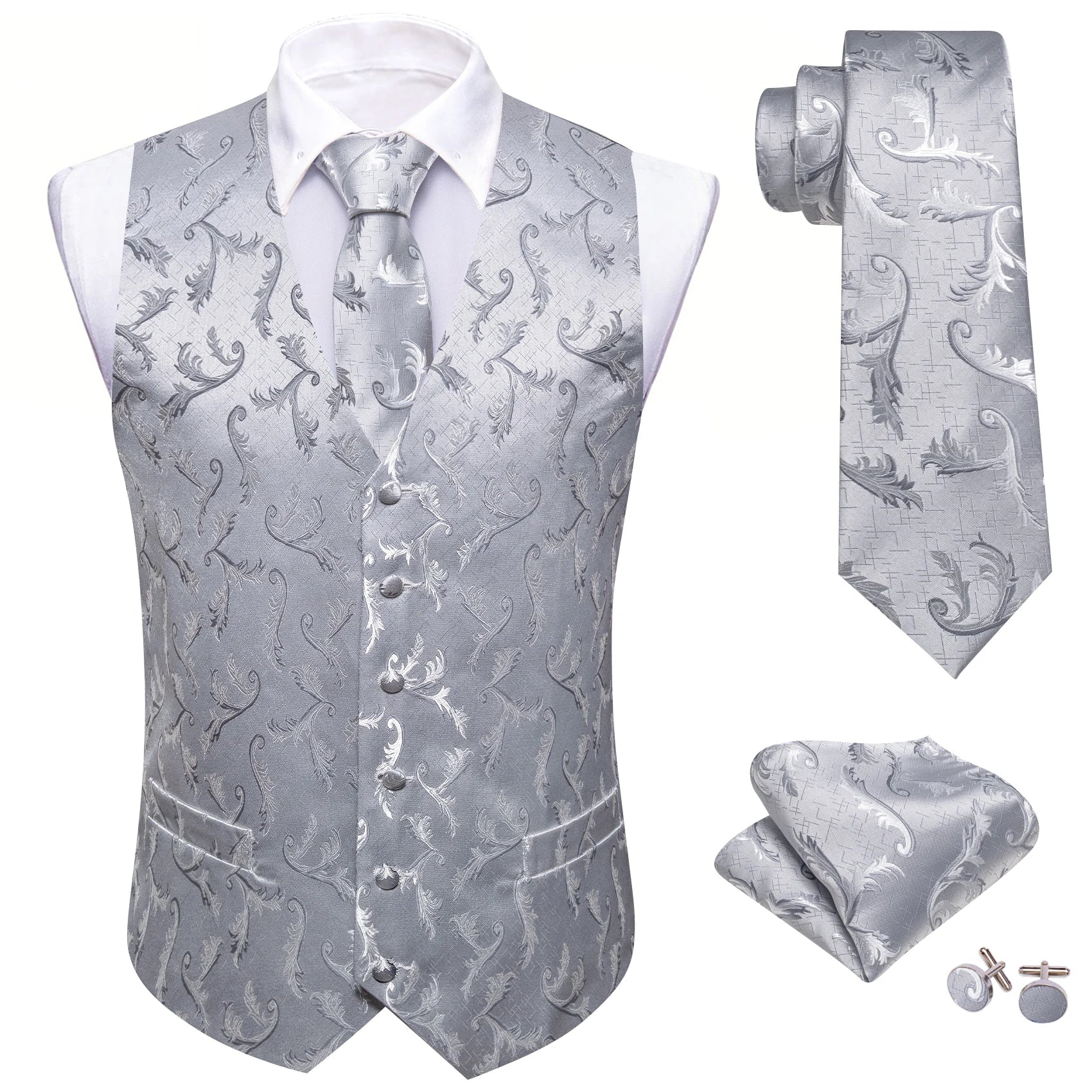 Silken Sophistication Vest Set ATHLEXES