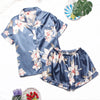 Women's Luxury Satin Pajama Set ATHLEXES