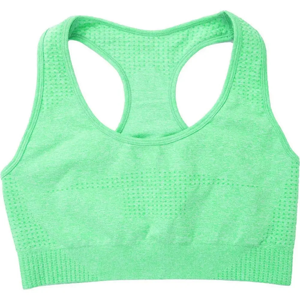 Seamless DotFit Women's Support Sports Bra ATHLEXES