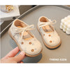 Charming Floral Mary Jane Low Heel Princess Shoes ATHLEXES