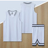 Custom Stripe Basketball Jersey Set for All Ages ATHLEXES