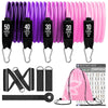 Premium Resistance Bands Set with Door Anchor & Straps ATHLEXES