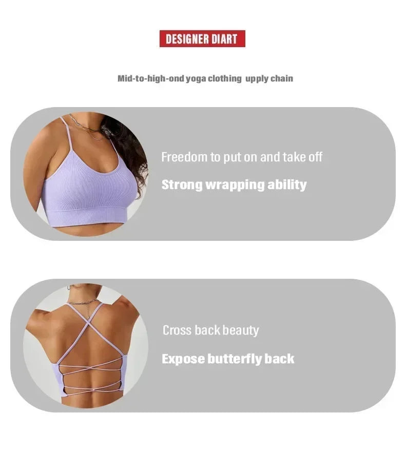 Seamless Comfort Yoga Bra for Active Women ATHLEXES
