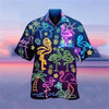 Hawaiian 3D Printed Short-Sleeve Shirt ATHLEXES