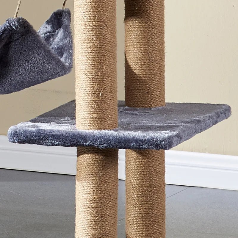 Multilevel Wooden Cat Climbing Tower ATHLEXES