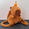 Kawaii Capybara Plush Backpack for Kids ATHLEXES