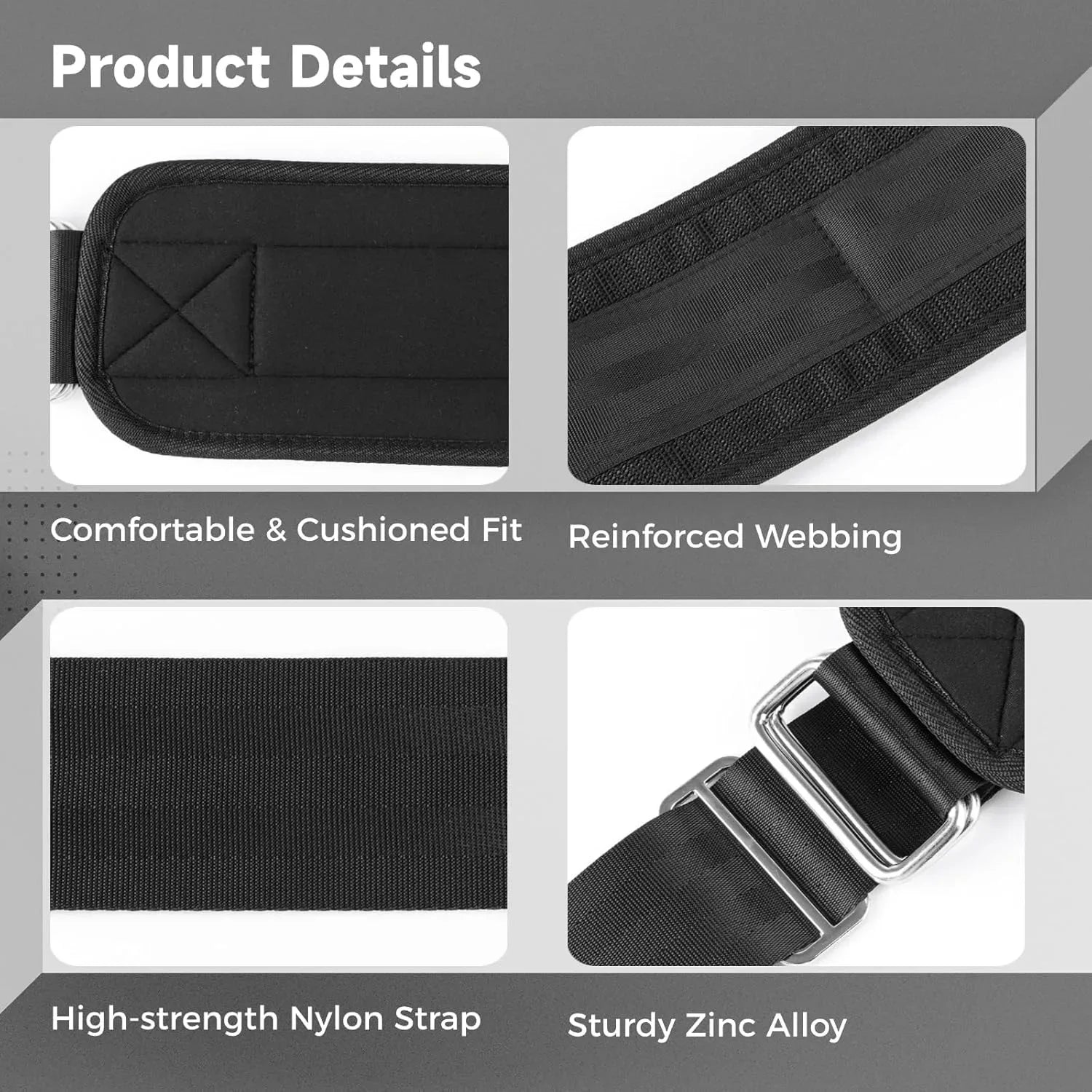 Premium Hip Thrust Adjustable Weight Training Belt ATHLEXES