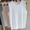 Summer Knit O-Neck Sleeveless Casual Top ATHLEXES