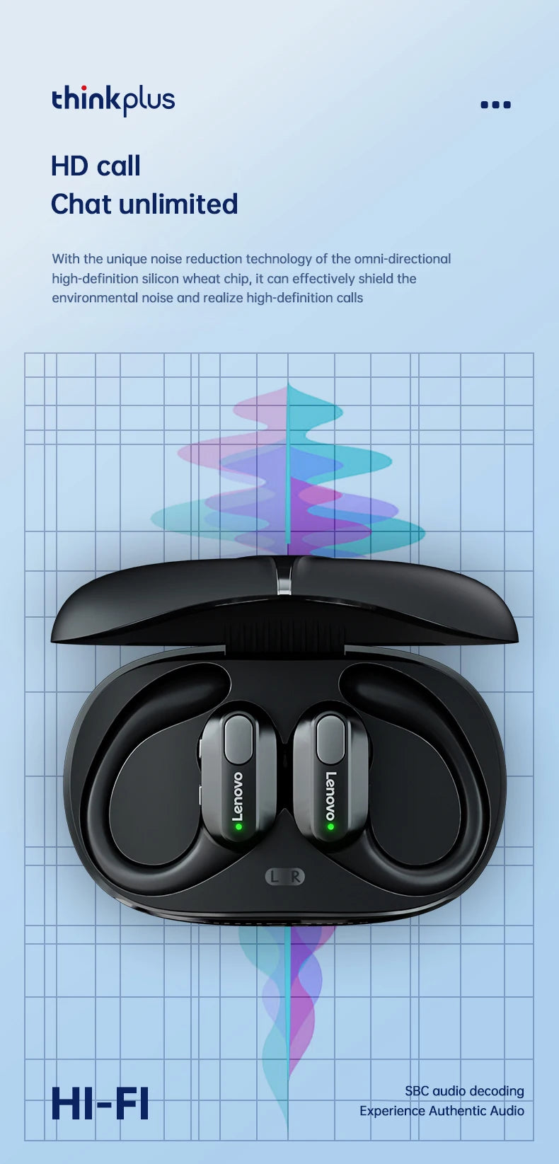 Lenovo XT80 Sports Wireless Earphones with LED Display ATHLEXES