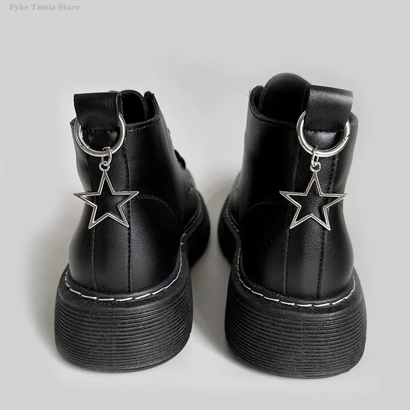 Chic Star and Heart Metal Shoe Buckles ATHLEXES