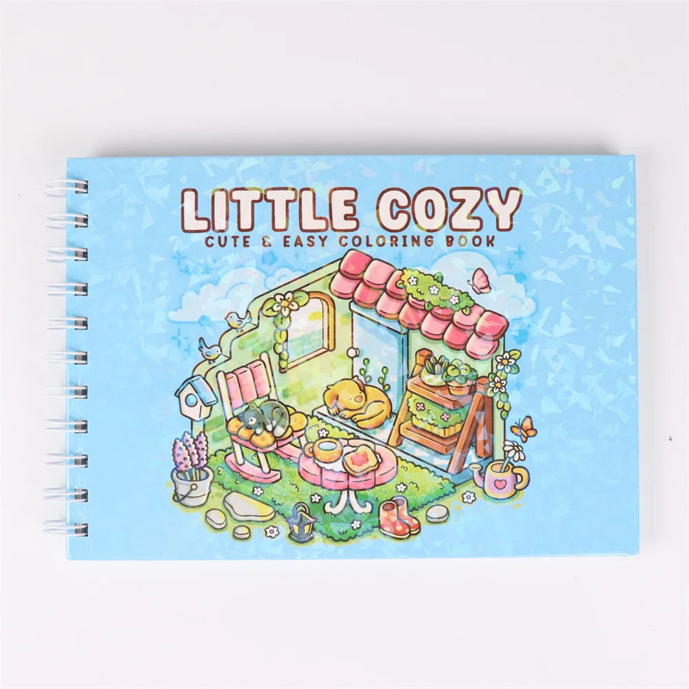 Cozy Vibes Adult Coloring Book ATHLEXES