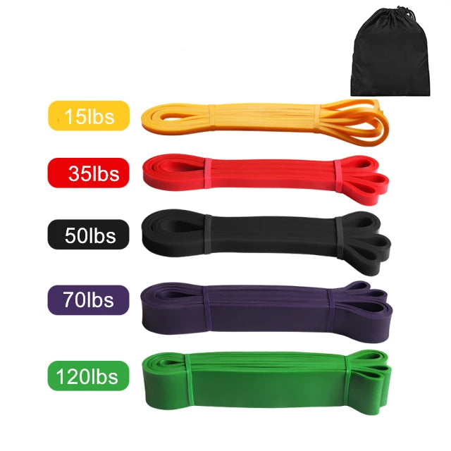 EliteFlex Latex Stretch Resistance Bands for Workouts ATHLEXES